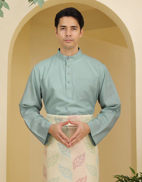 BAJU MELAYU ANDRE (AIR FORCE BLUE)